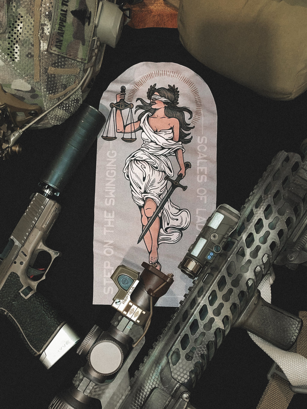 Lady Justice Triblend